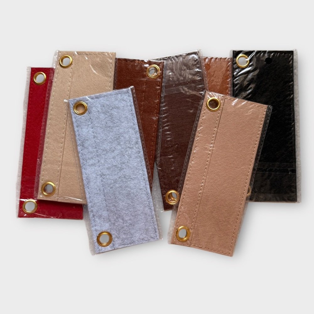 Colorful Leather Keychain Tags